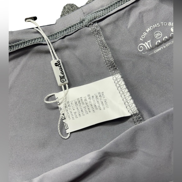 MAACIE womens maternity athleisure lined pregnancy athletic shorts size 2XL NWT - Picture 4 of 5